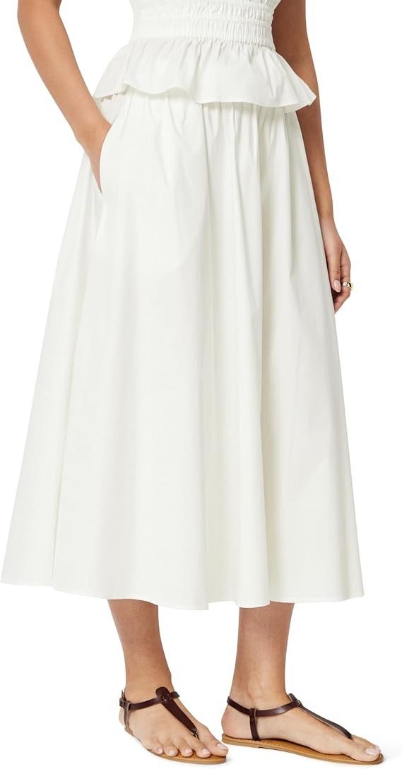 White Midi Skirt imagen 4